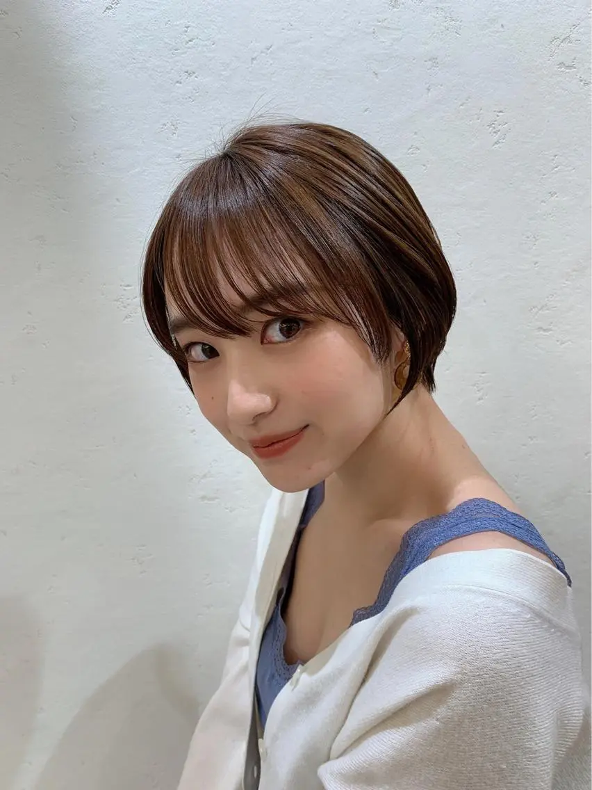 ショート カット ヘアカラー トリートメント ヘッドスパ 代表 吉澤弘哲のヘアスタイル
