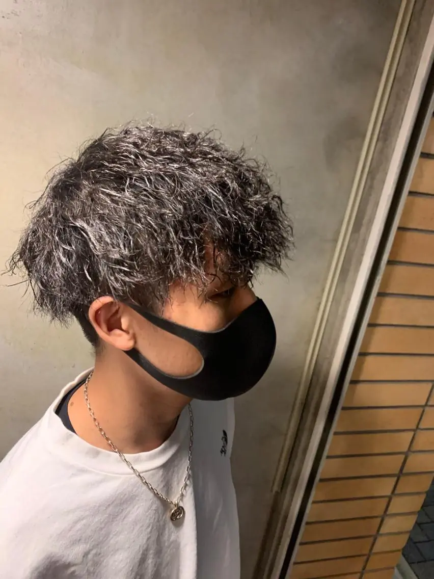 パーマ メンズ ハヤシカズキ/カラー ✂/メンズパーマのヘアスタイル