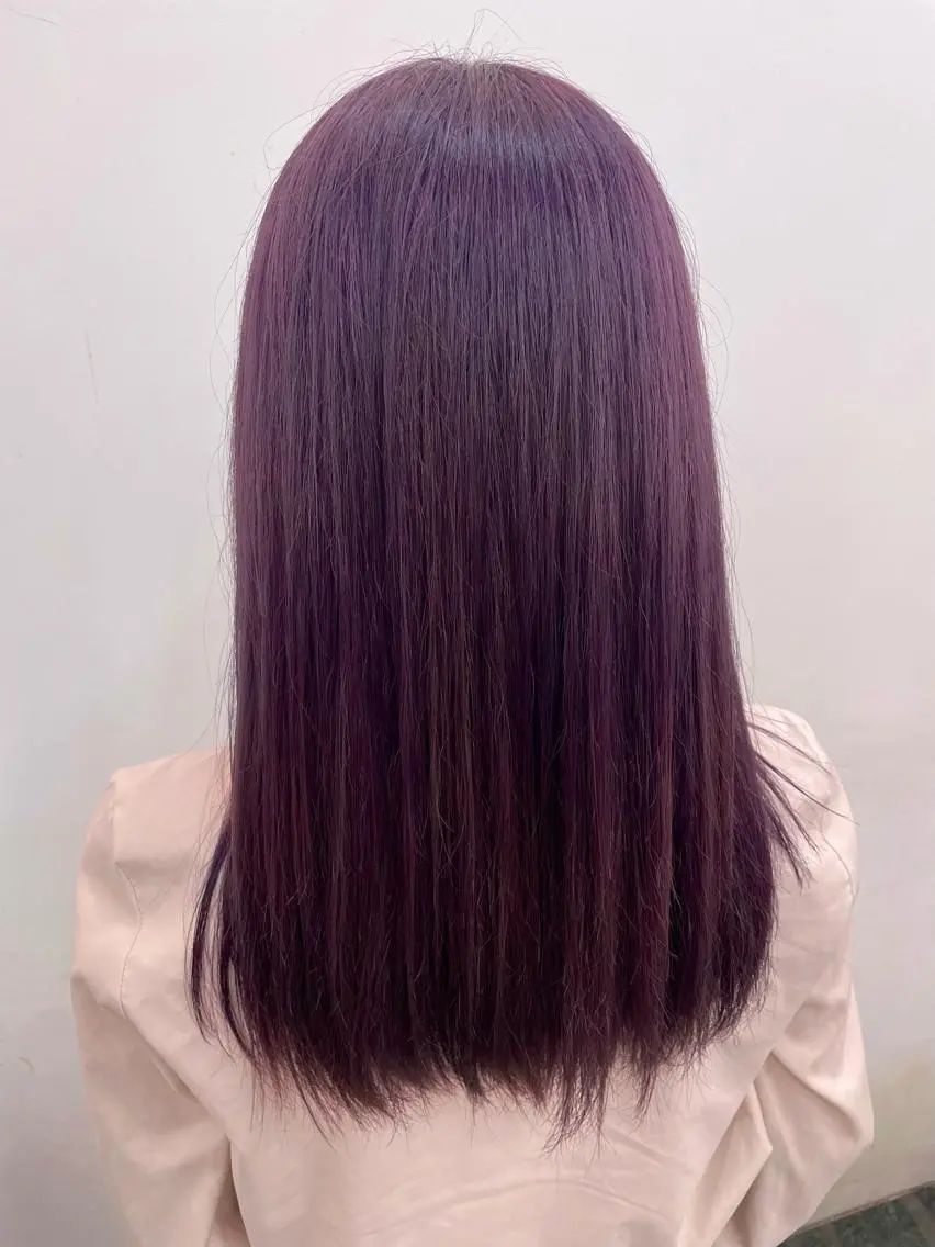 ロング カラー 髪質改善カラー| Yukino🫧のヘアスタイル