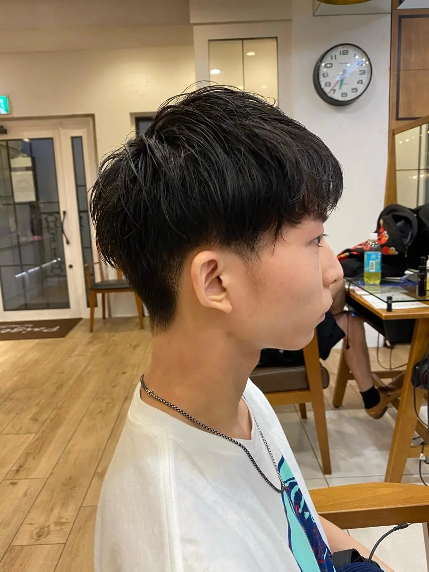 ショート メンズ Maho🍃 #池袋 #眉毛 #実績豊富のマツエク・マツパデザイン