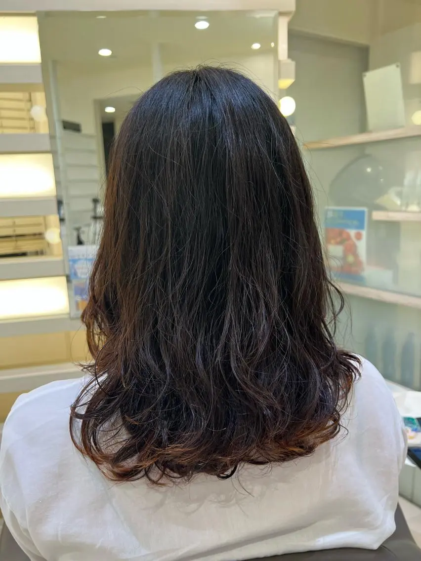 セミロング ボブ/ 似合わせ🥀原ちひろのヘアスタイル