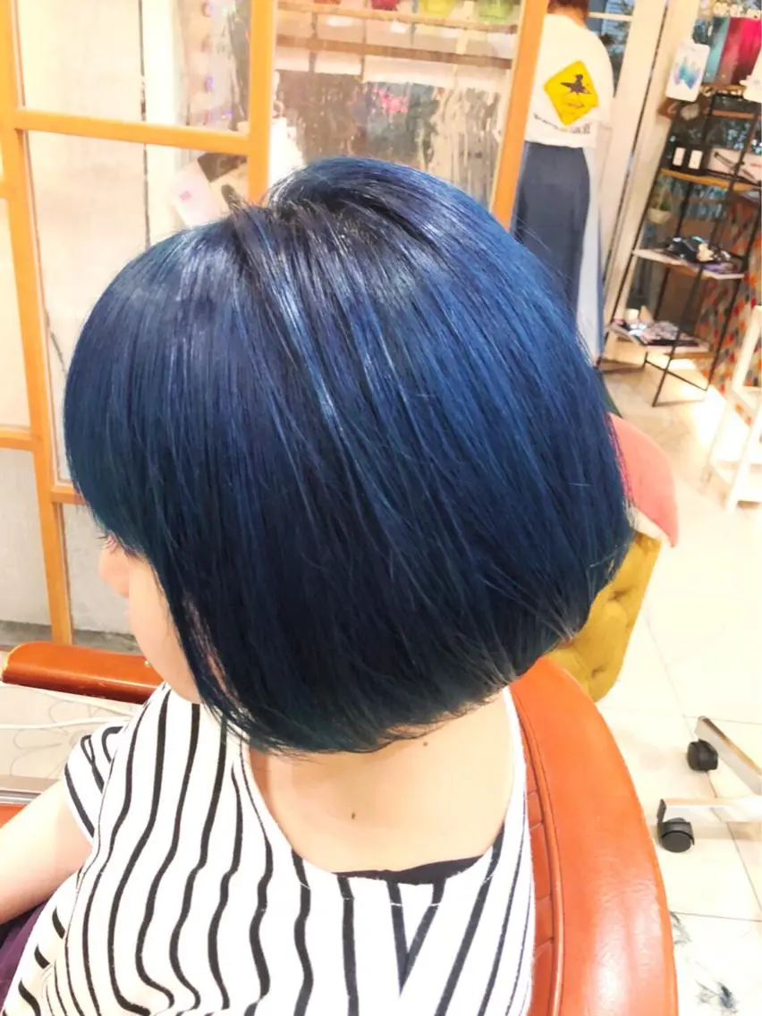ショート カラー ブリーチ 【店長】 草間大輔のヘアスタイル