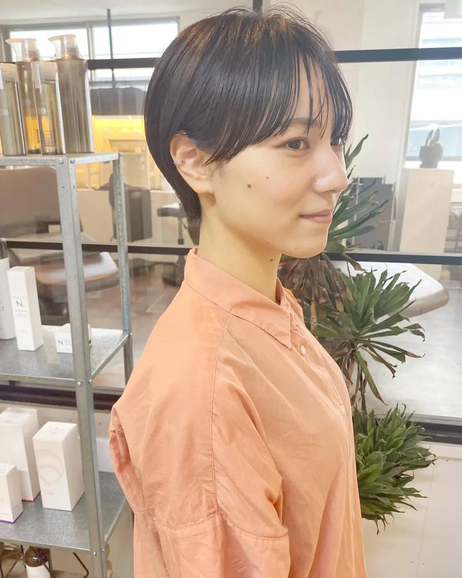 ショート 坪井 彰吾のヘアスタイル