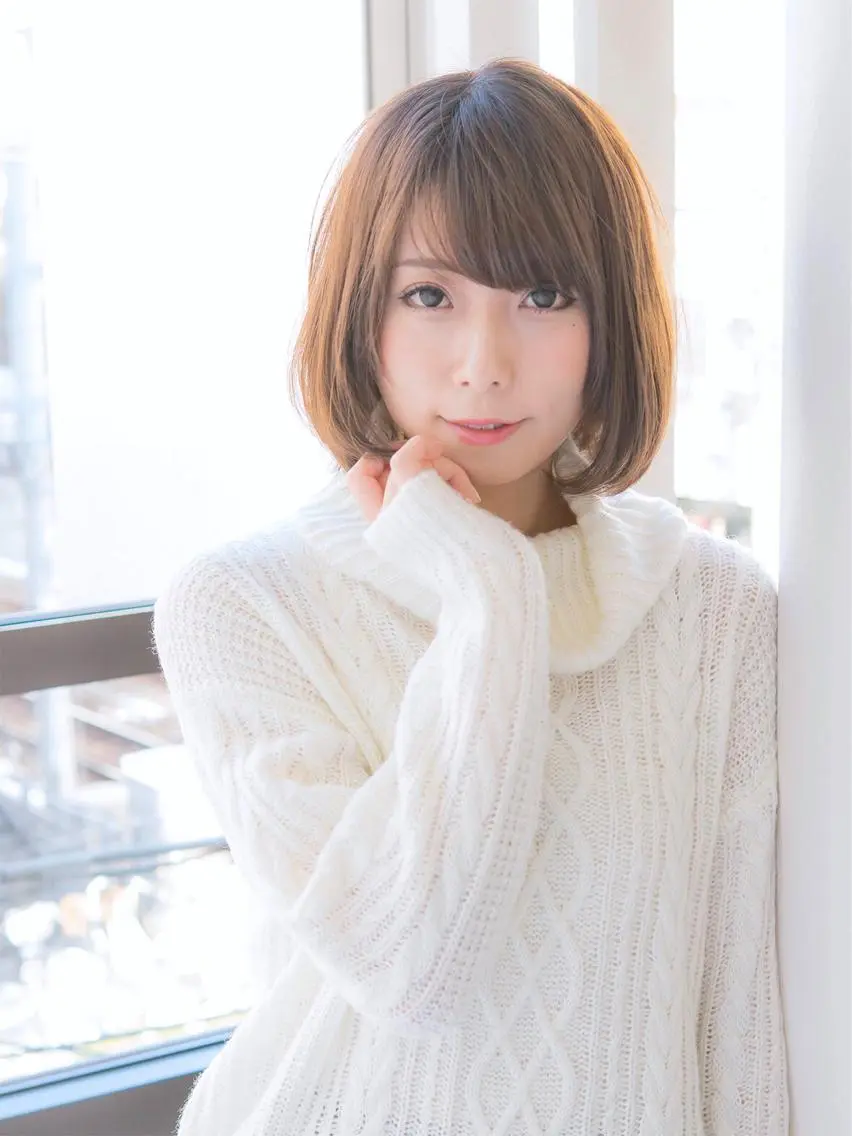 ミディアム 永野 良一のヘアスタイル
