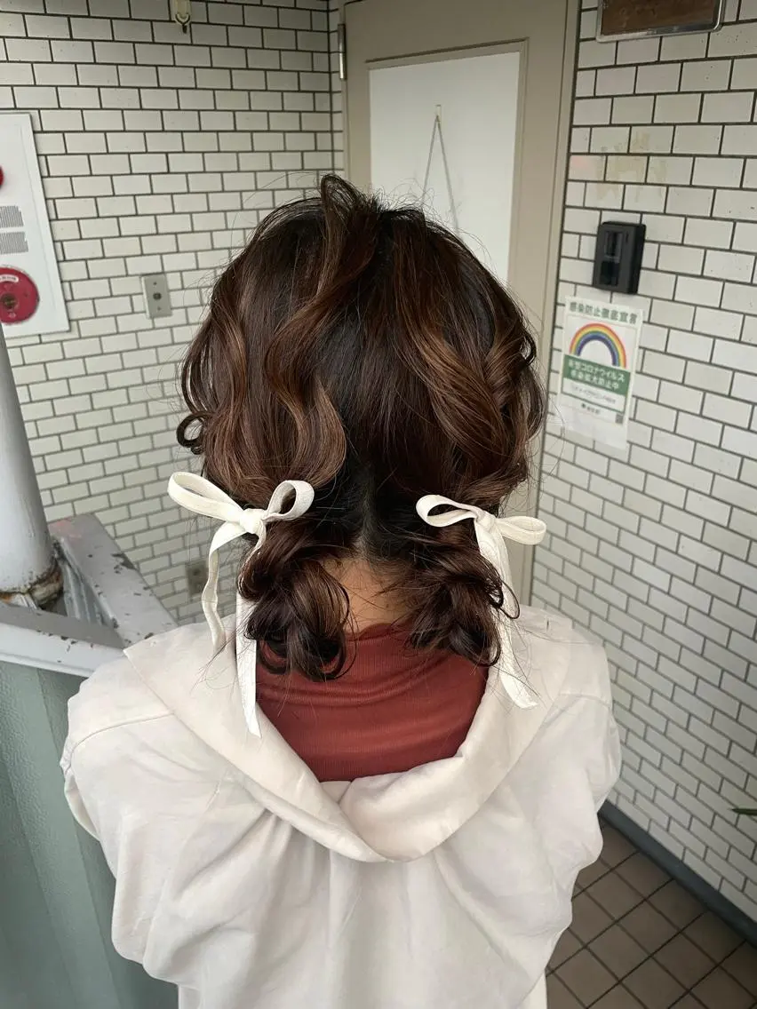 ヘアアレンジ デート 浴衣 ヘアセット 参列・イベントヘア♡ ゆいなのヘアスタイル