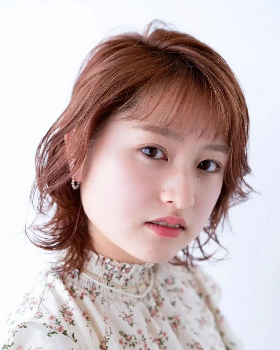 ショート カラー パーマ 松尾 泰伸のヘアスタイル