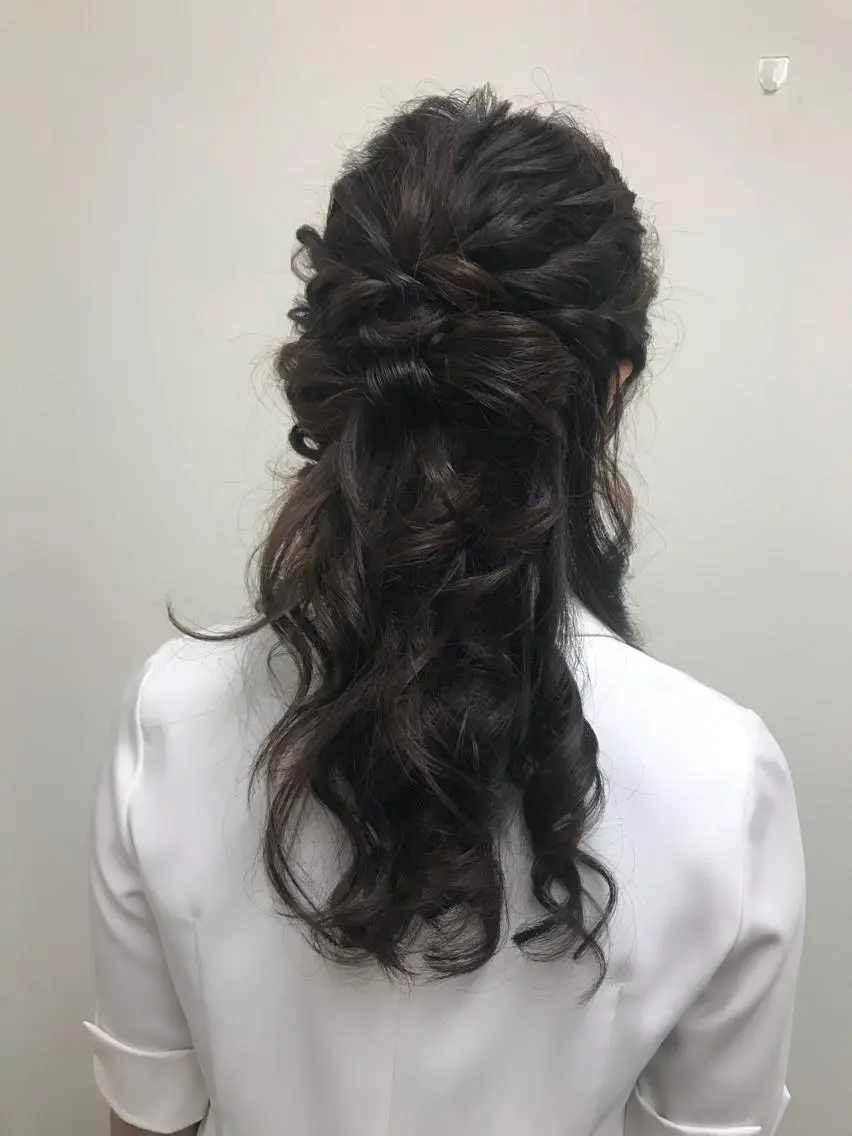 ヘアアレンジ Delight ヘアメイク着付けのヘアスタイル