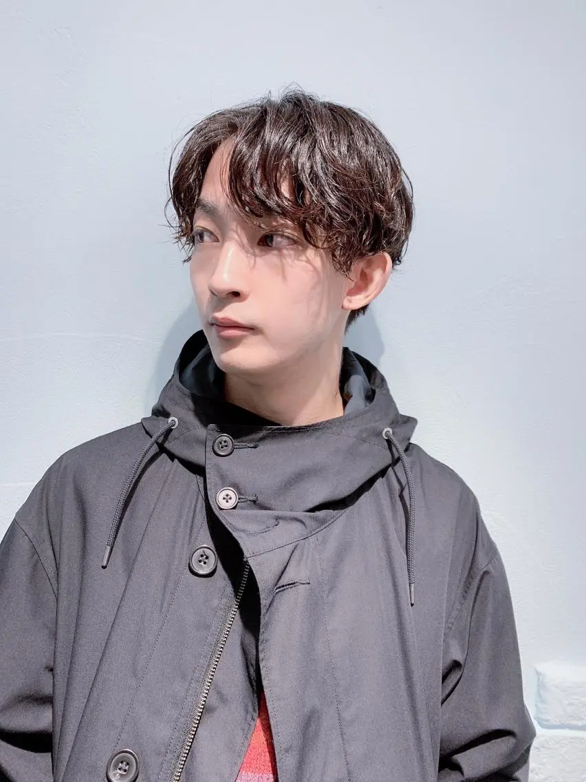 ショート パーマ ヘアアレンジ メンズ カット パーマ トリートメント メンズスタイル ly本厚木のヘアスタイル