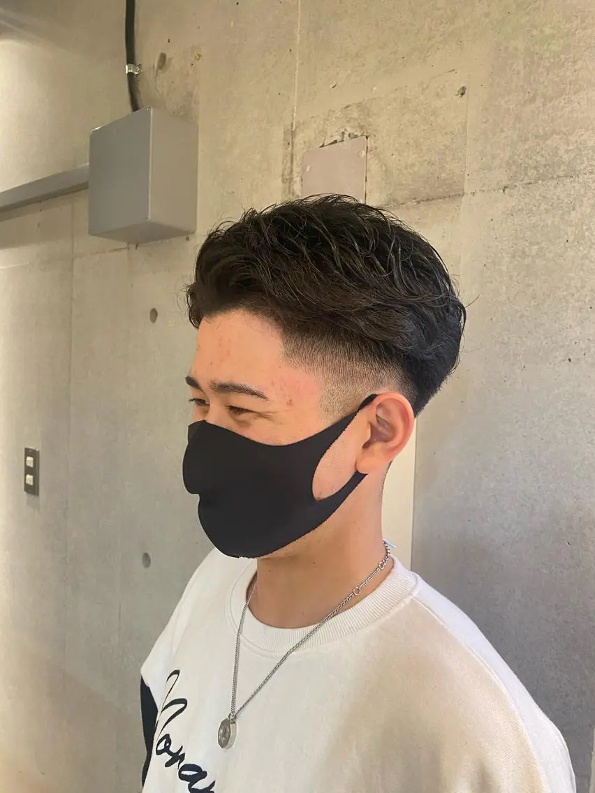 メンズ メンズパーマ カット パーマ トリートメント 西山 恵太郎のヘアスタイル