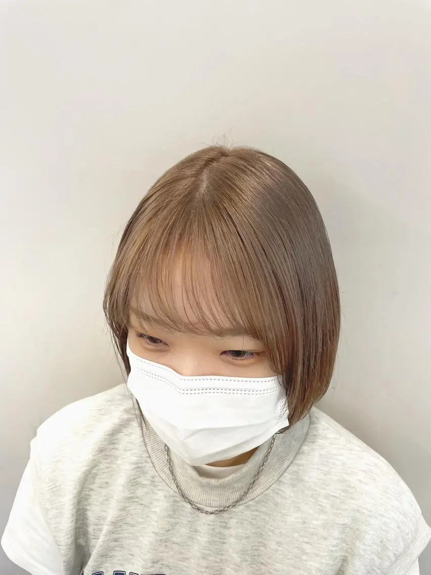 ショート カラー 関 京磨のヘアスタイル