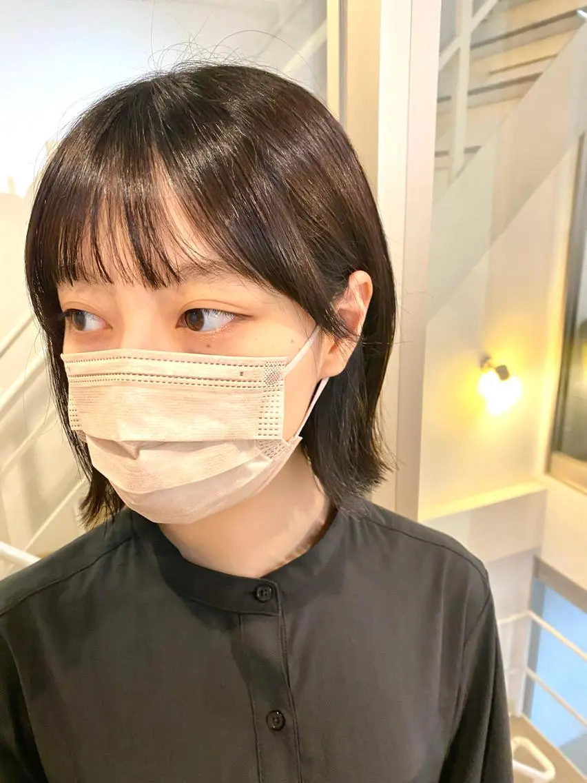 ショート 切りっぱなしボブ ボブ salon MISAHIのエステ・リラクイメージ