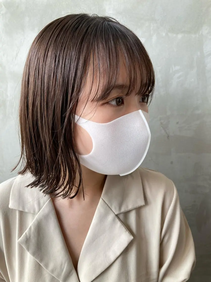 ショート カラー パーマ ボブ 波巻きスパイラルパー マ/シャドウパーマ駿のヘアスタイル