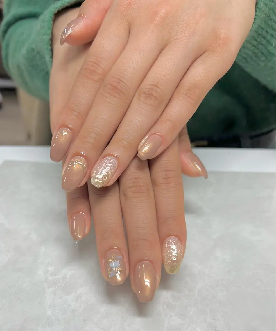 ネイル AISAフィル× ハードモチ最強のネイルデザイン