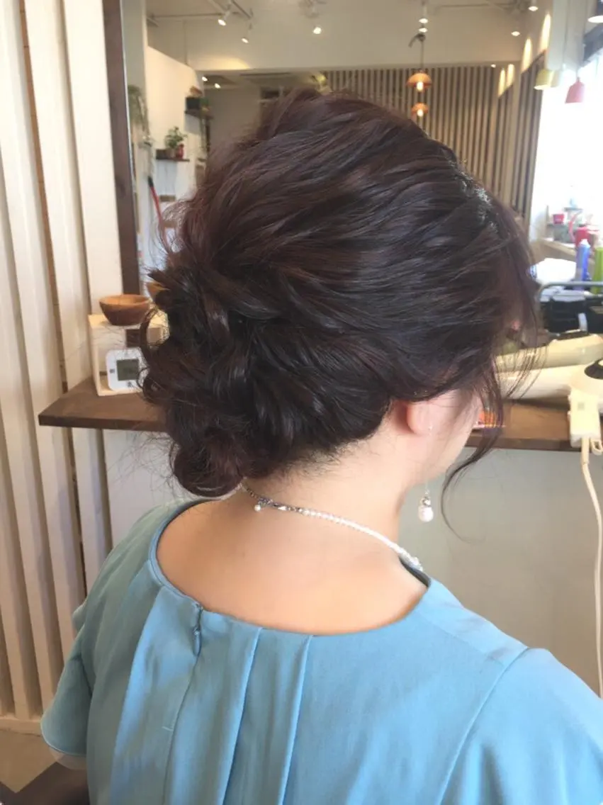 ヘアアレンジ 撮影モデル募集中☆ オグリヤスエのヘアスタイル
