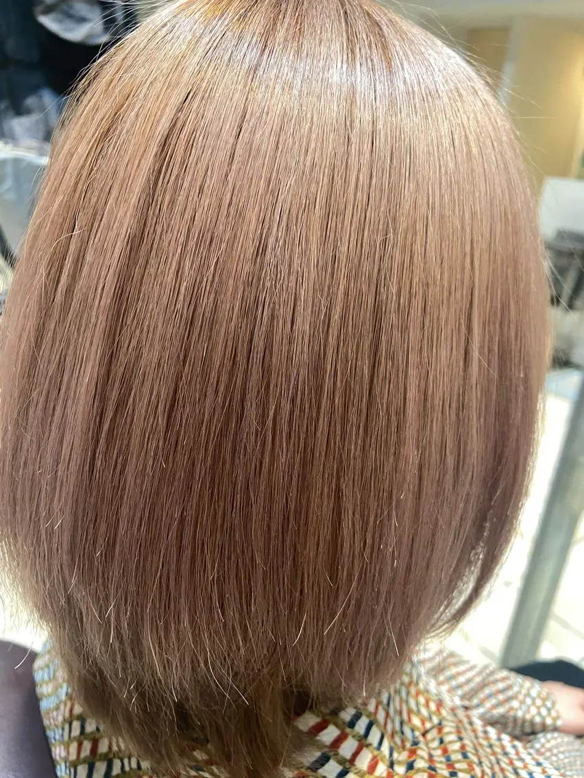 ショート カラー ダブルカラー トリートメント ヘアカラー 河合 紗紀のマツエク・マツパデザイン
