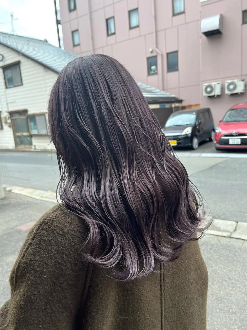 ロング カット ヘアカラー トリートメント 瀬川 響音のヘアスタイル
