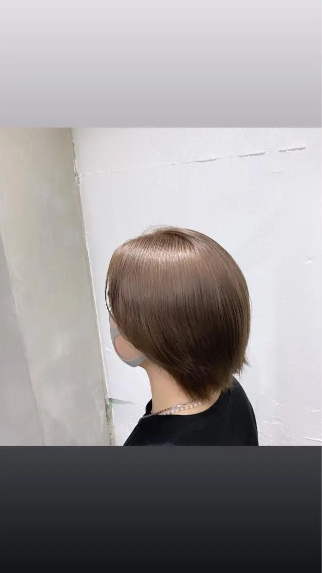 ショート カラー メンズ ヘアカラー トリートメント レン🎨ハイトーン/ エクステ🎨渋谷のヘアスタイル
