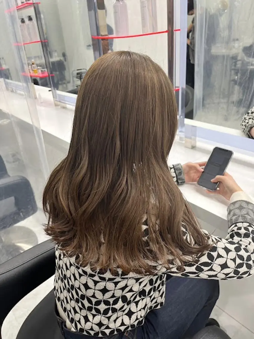 カラー 🪞official FRUITS渋谷🩰のヘアスタイル