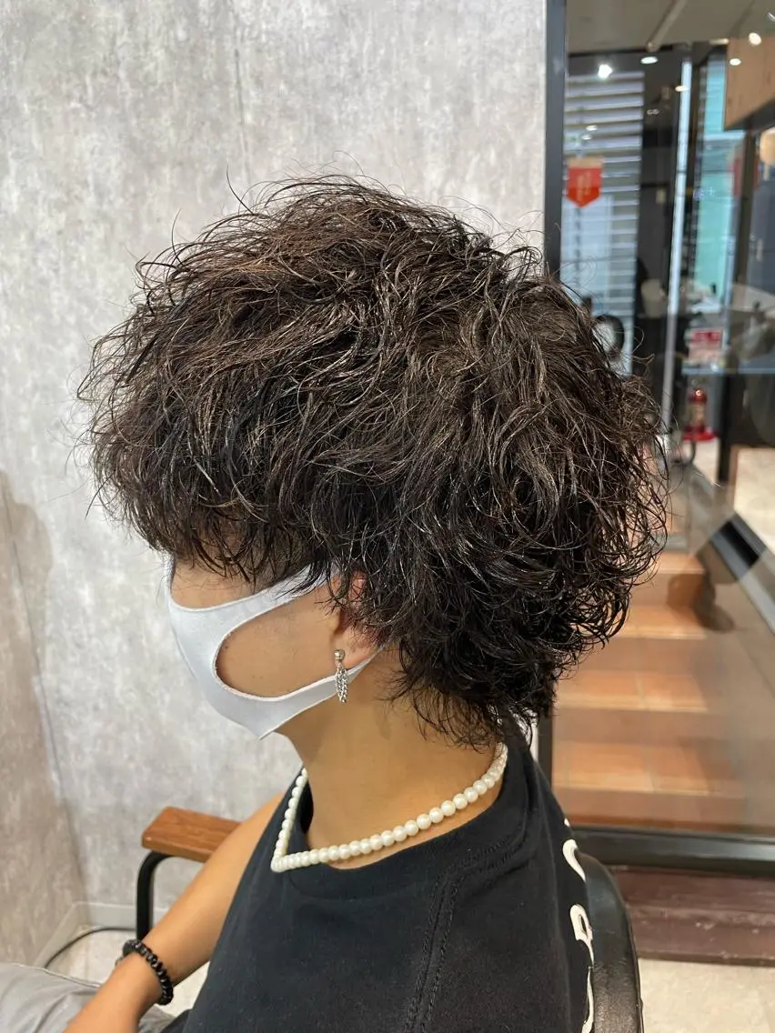 パーマ メンズ メンズパーマ スパイラルパーマ ✨メンズ特化✨鈴木 遼太のヘアスタイル
