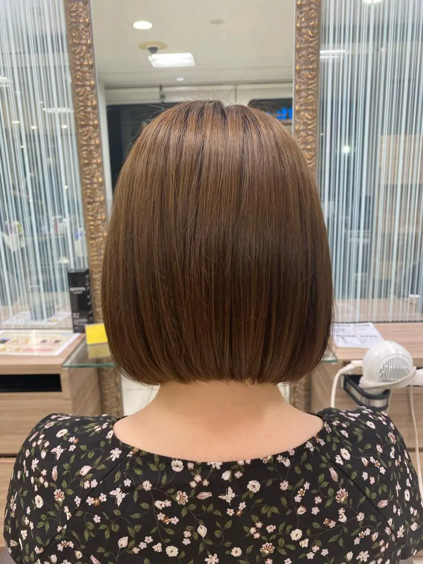 ショート ✨圧倒的ツヤ髪✨ 小野あすかのヘアスタイル