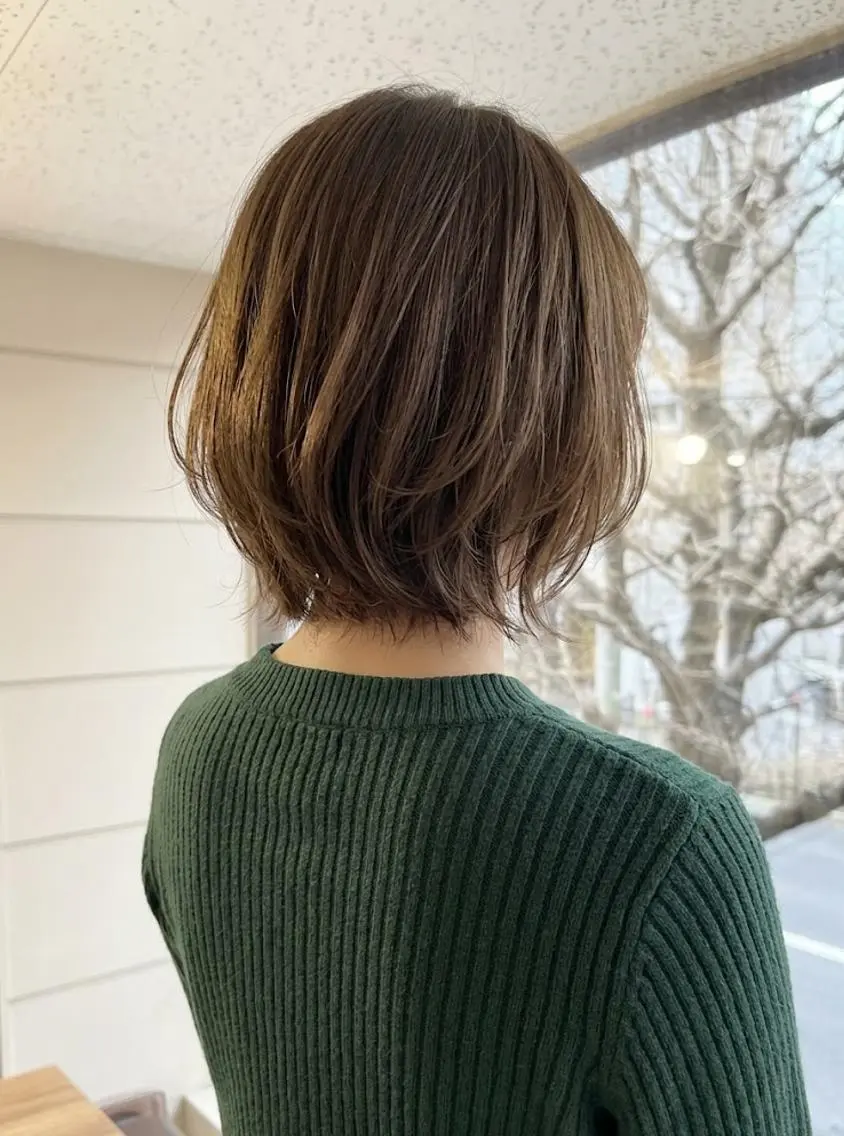ショート カラー ショートボブ ボブ ショートヘア カット ヘアカラー トリートメント ヘッドスパ flencia 丸 和博|カットのヘアスタイル