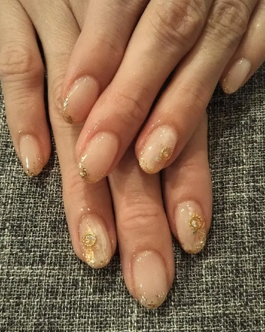ネイル キラキラネイル ハンドネイル private salon mieのネイルデザイン