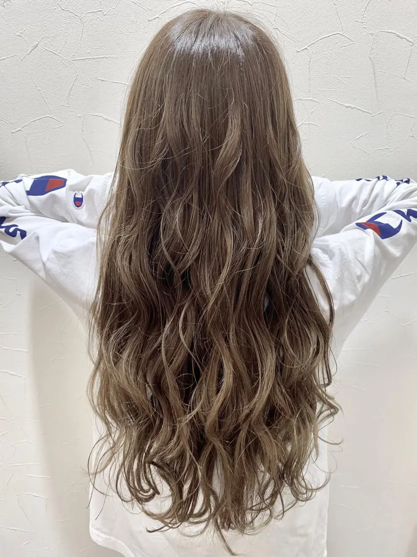 ロング カラー カット ヘアカラー トリートメント 伊勢崎/nap hair 栗原大輔のヘアスタイル