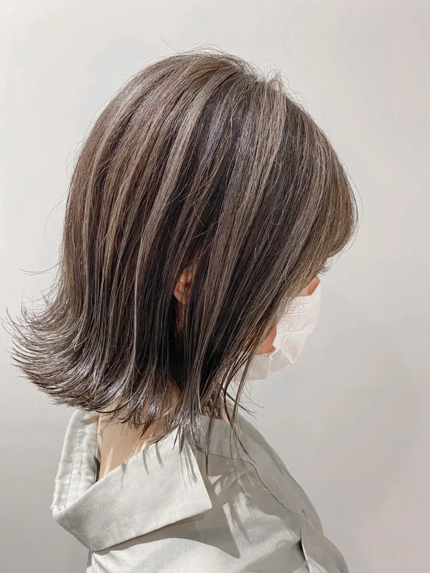 ミディアム カラー ヘアカラー トリートメント 🧡ショートの達人 🧡SHOのヘアスタイル