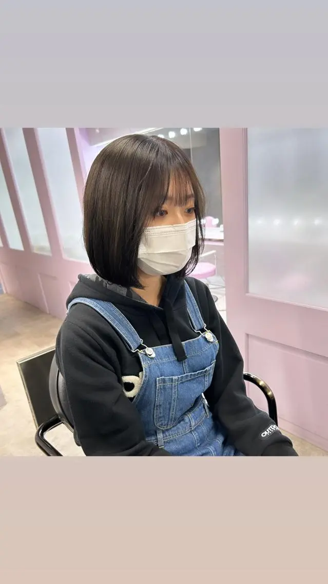 ショート ボブ 縮毛矯正・髪質改善 特化 出納 直起のヘアスタイル