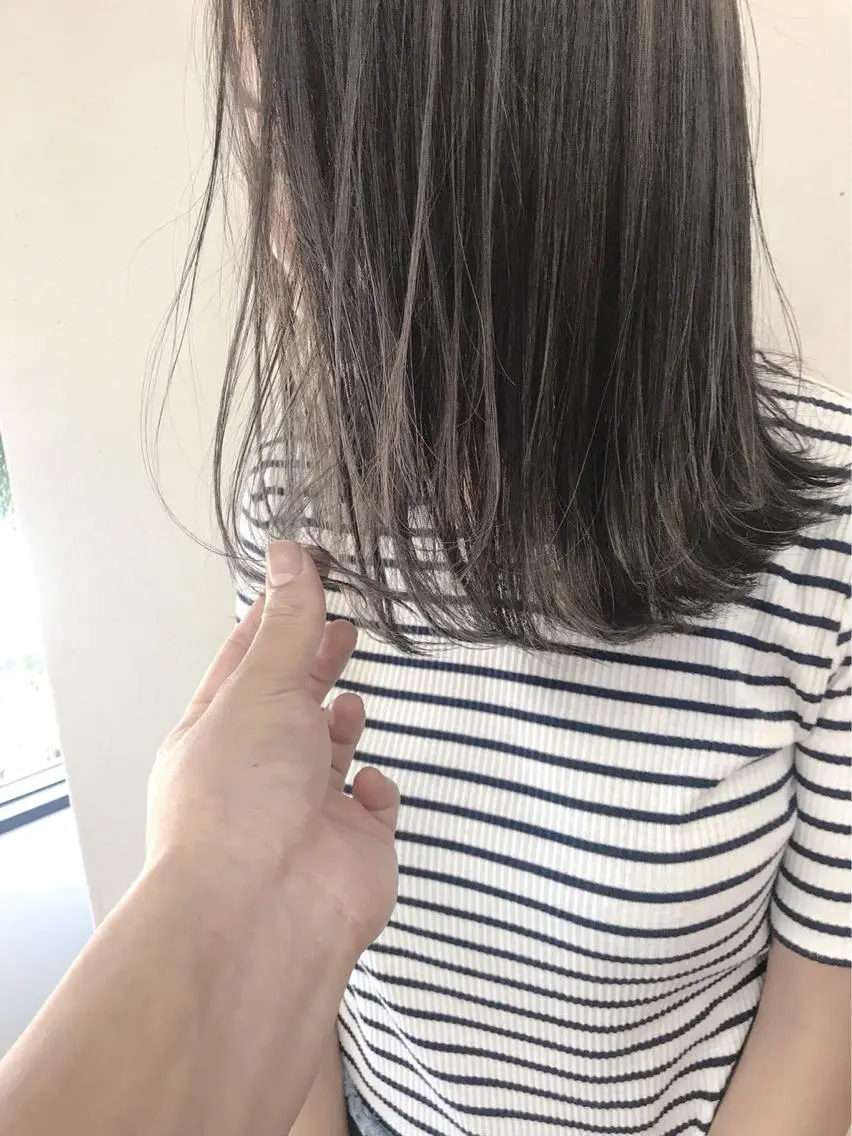 ミディアム AITOKYO横浜 吉山和希のヘアスタイル