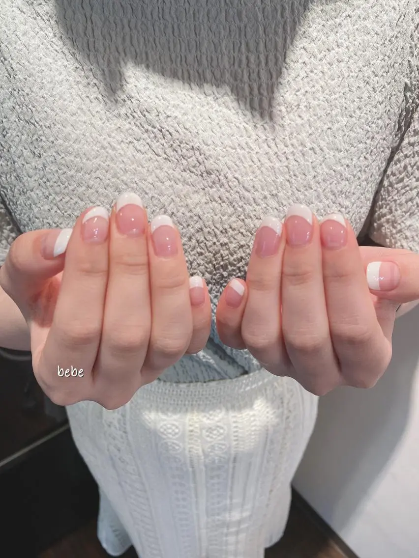 ネイル フレンチネイル Ann nailのネイルデザイン
