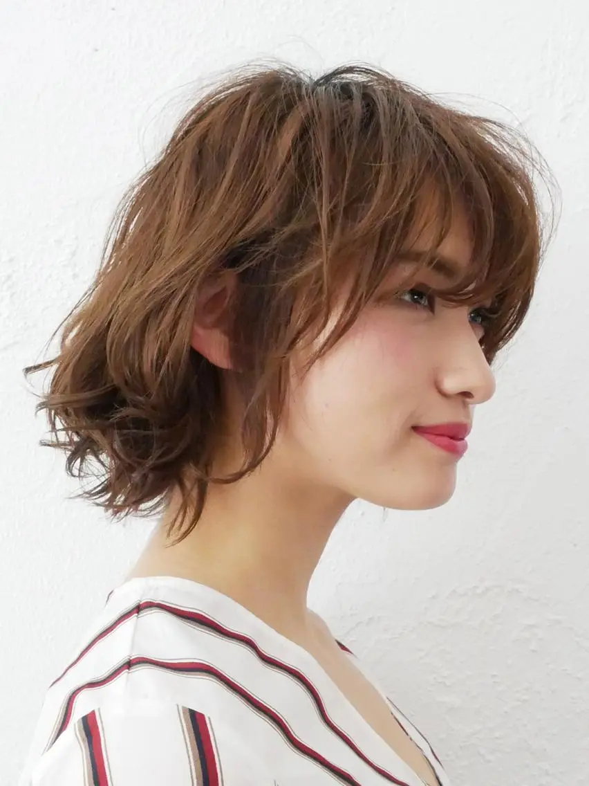 ショート パーマ 美髪矯正🪞髪質改善 KURIHARAのヘアスタイル