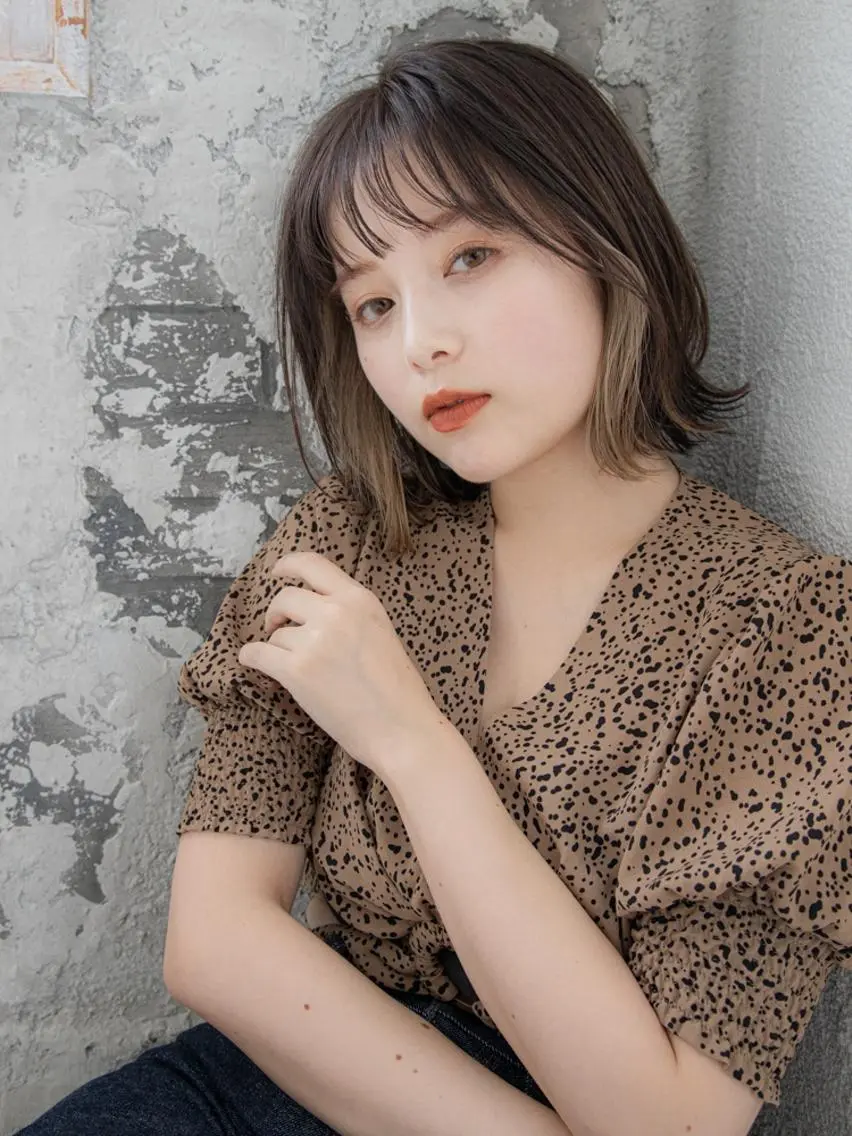 ミディアム カラー 🌟あかり🌟 #Sign hairのヘアスタイル