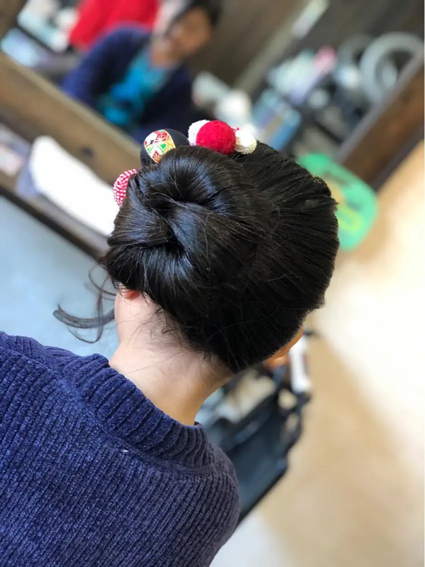 セミロング カット ヘアカラー パーマ 縮毛矯正 トリートメント 松本 亮のヘアスタイル