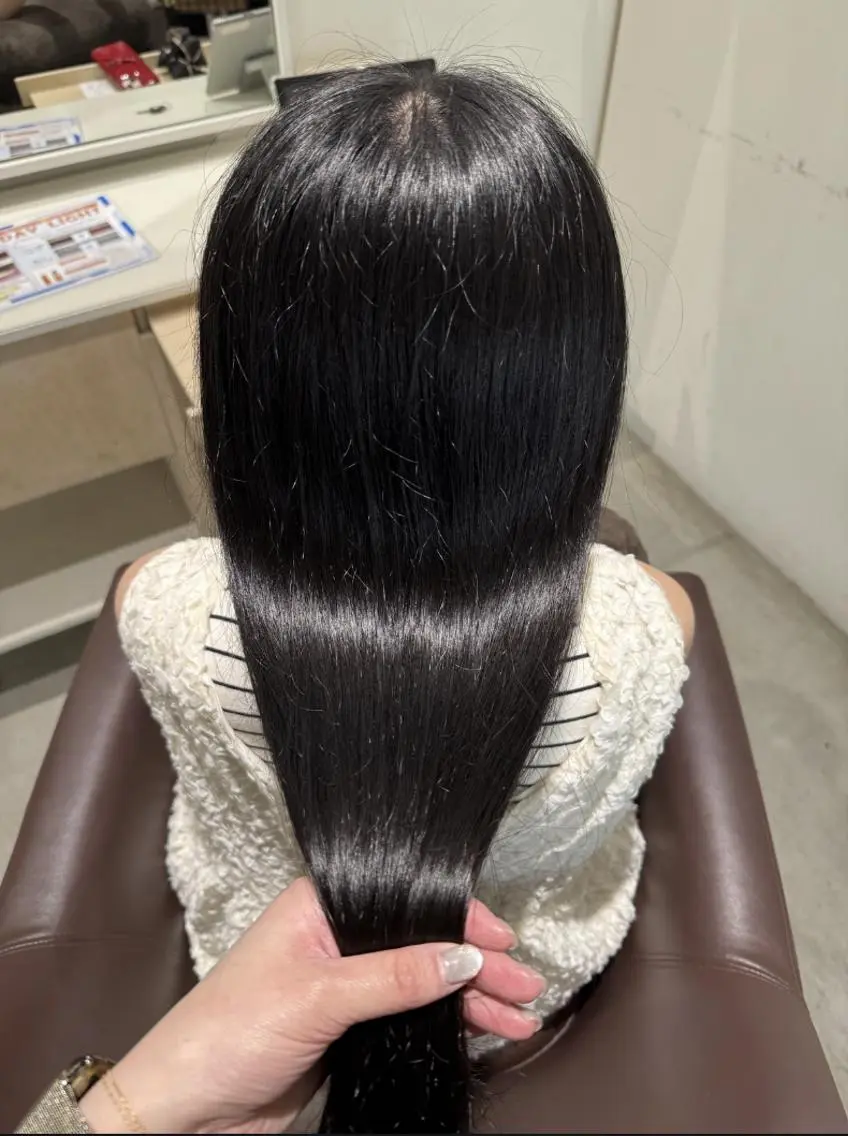 ロング 髪質改善 トリートメント カット ヘアカラー an・rata/ プチプラ/和歌山市駅のヘアスタイル