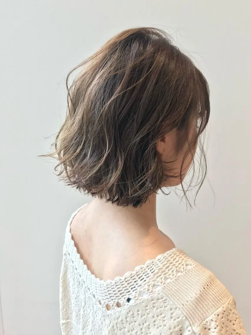 ショート カラー カット ヘアカラー トリートメント 内藤 裕真  k-twoのヘアスタイル