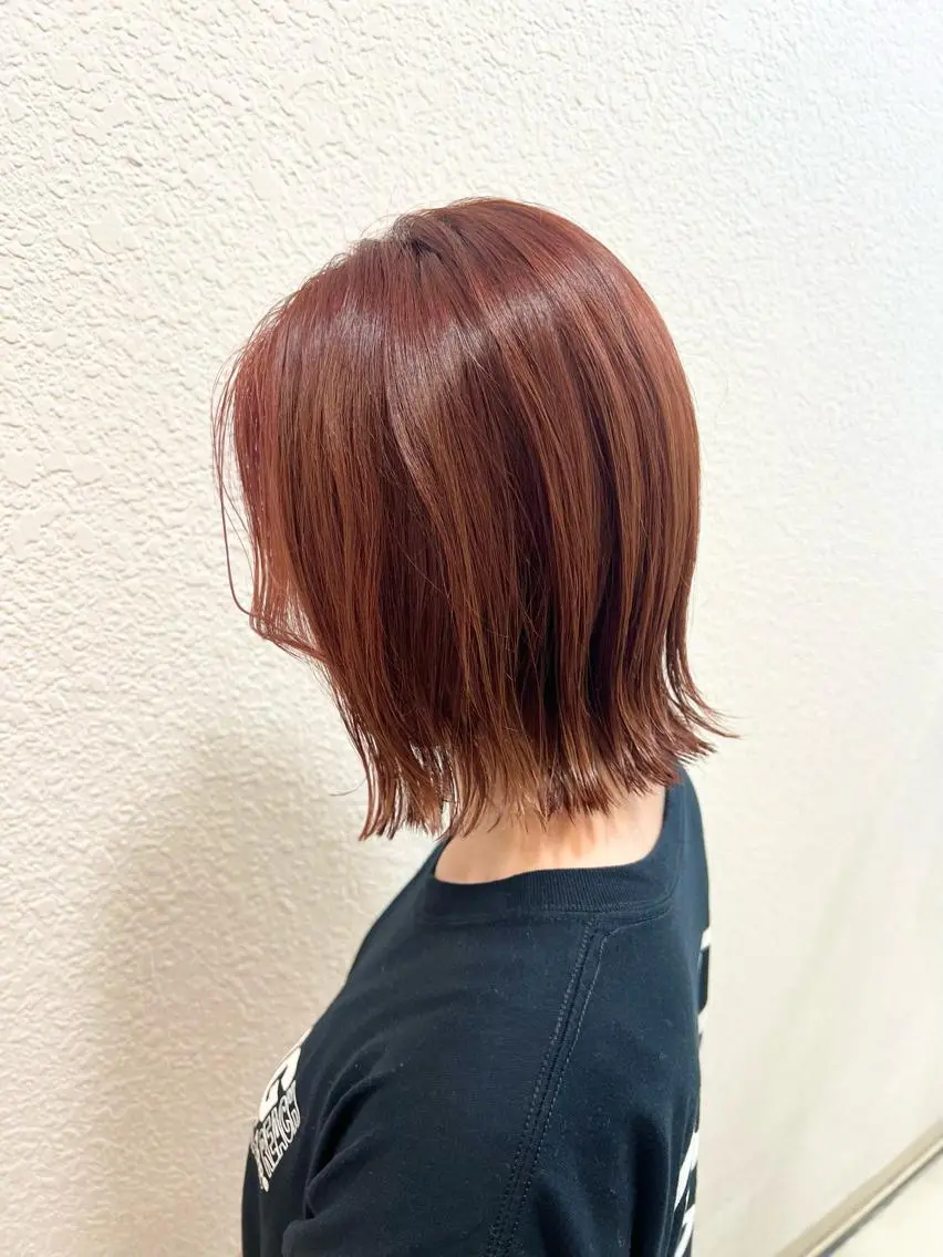 ショート 切りっぱなしボブ ボブ 外ハネヘア 🎴イトウユウ🎴 ボブ特化美容師のヘアスタイル