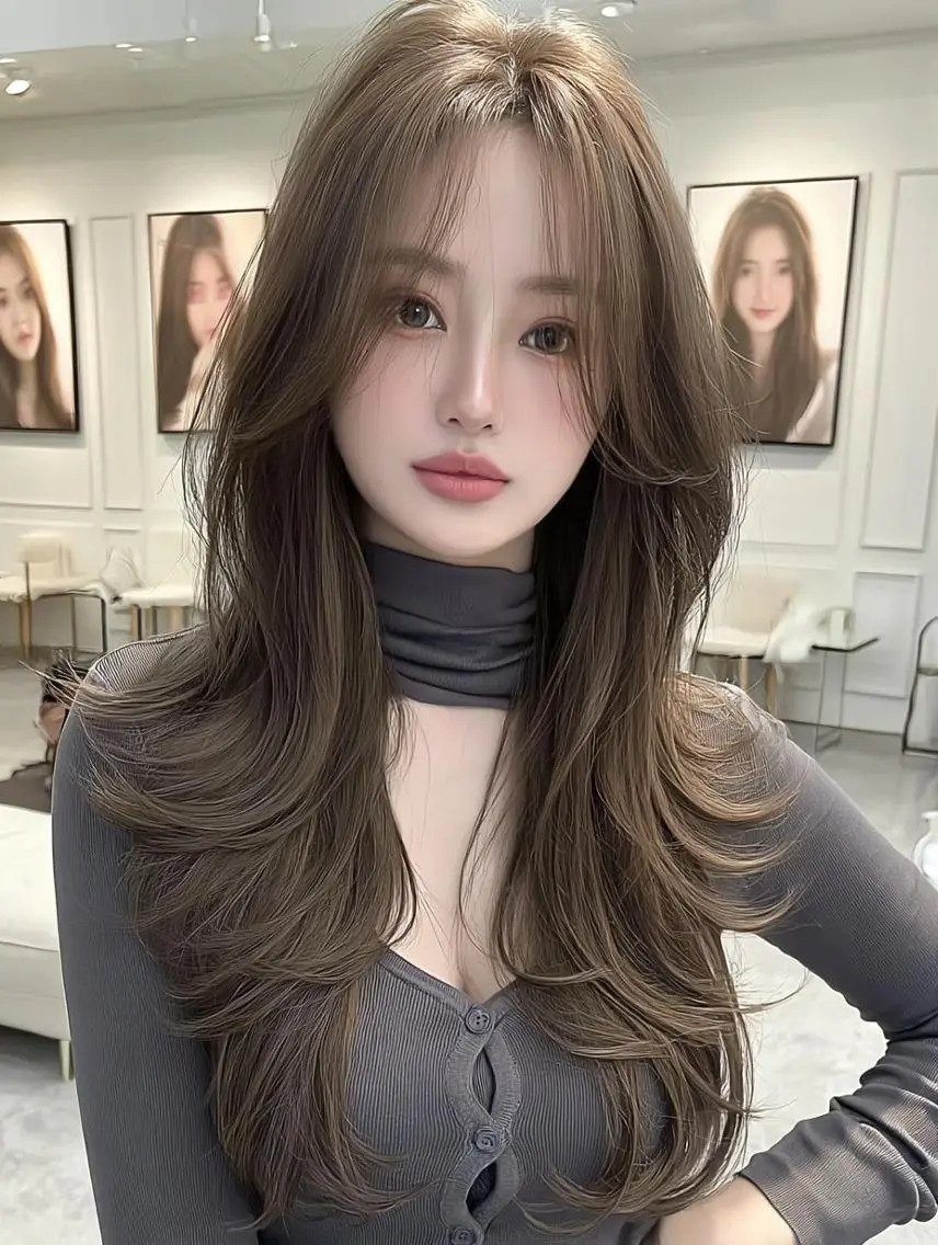 ロング 髪質改善 ヘアカラー トリートメント 圧倒的カラー技術 /reitのヘアスタイル