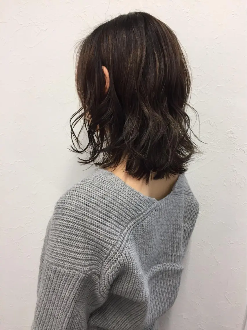ミディアム カラー 🤍2nd🤍田所 美希のヘアスタイル