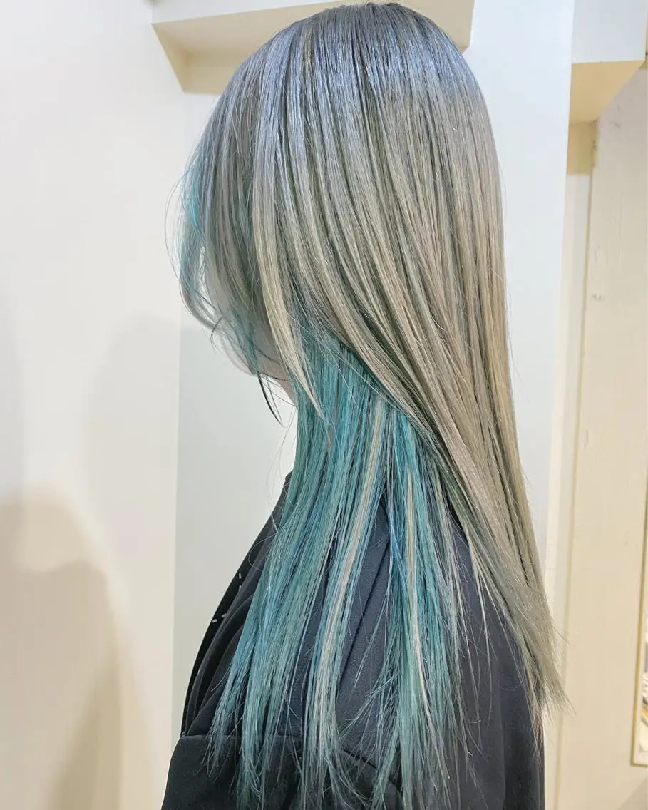 ロング カラー パーマ ヘアアレンジ メンズ キッズ ネイル マツエク・マツパ メンズブリーチ メンズハイトーン メンズインナーカラー メンズウルフカット ブリーチ ヘアカラー 🌈デザインヘア職人 Kaede🌈のヘアスタイル