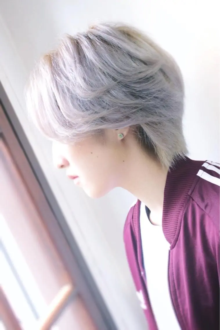 ショート カラー メンズ ✨ミニボブ特化✨ ✂︎Raimu✂︎のヘアスタイル