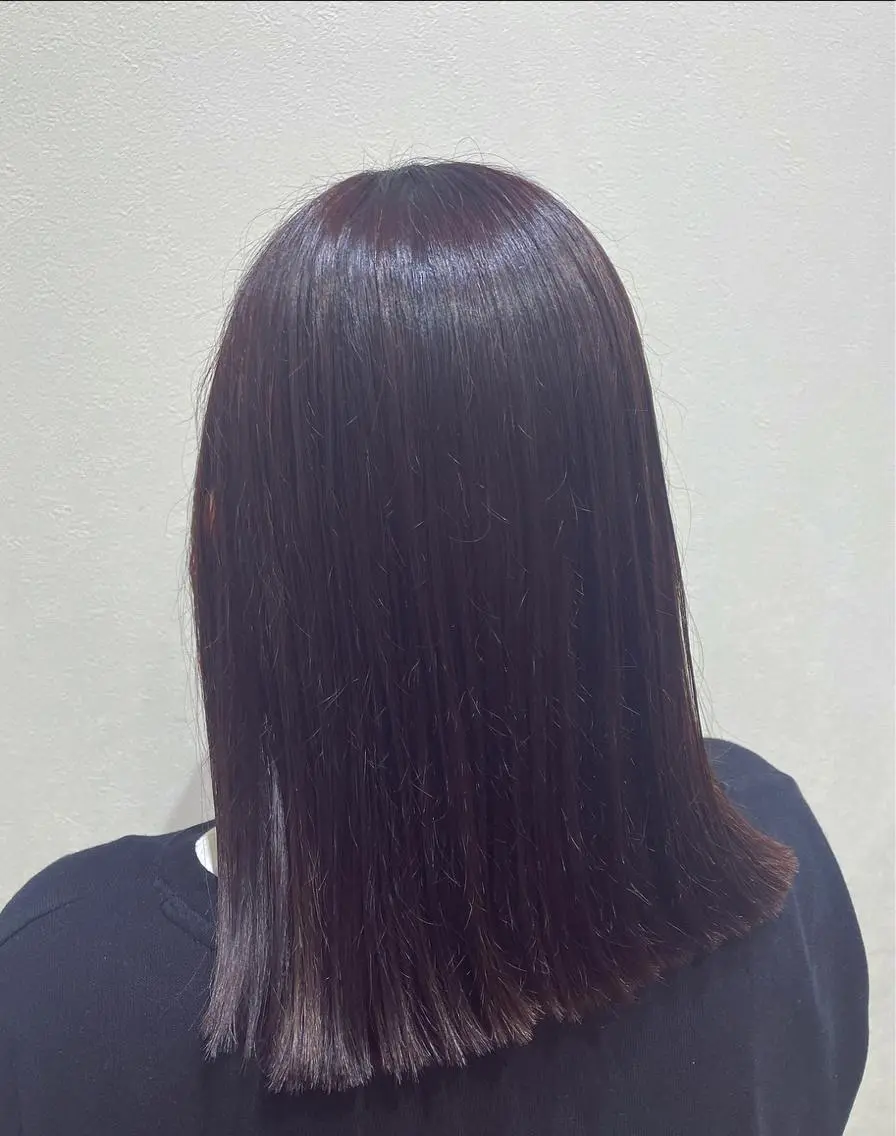 ミディアム カラー ベージュカラー ピンクカラー ピンクベージュ カット ヘアカラー ナチュラルカラー 児玉優香のヘアスタイル