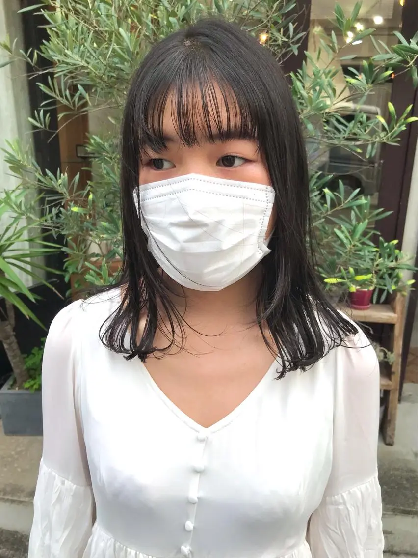 セミロング カラー カット ヘアカラー トリートメント 木村陸弥🌿似合わせ 再現性メンズヘアのヘアスタイル
