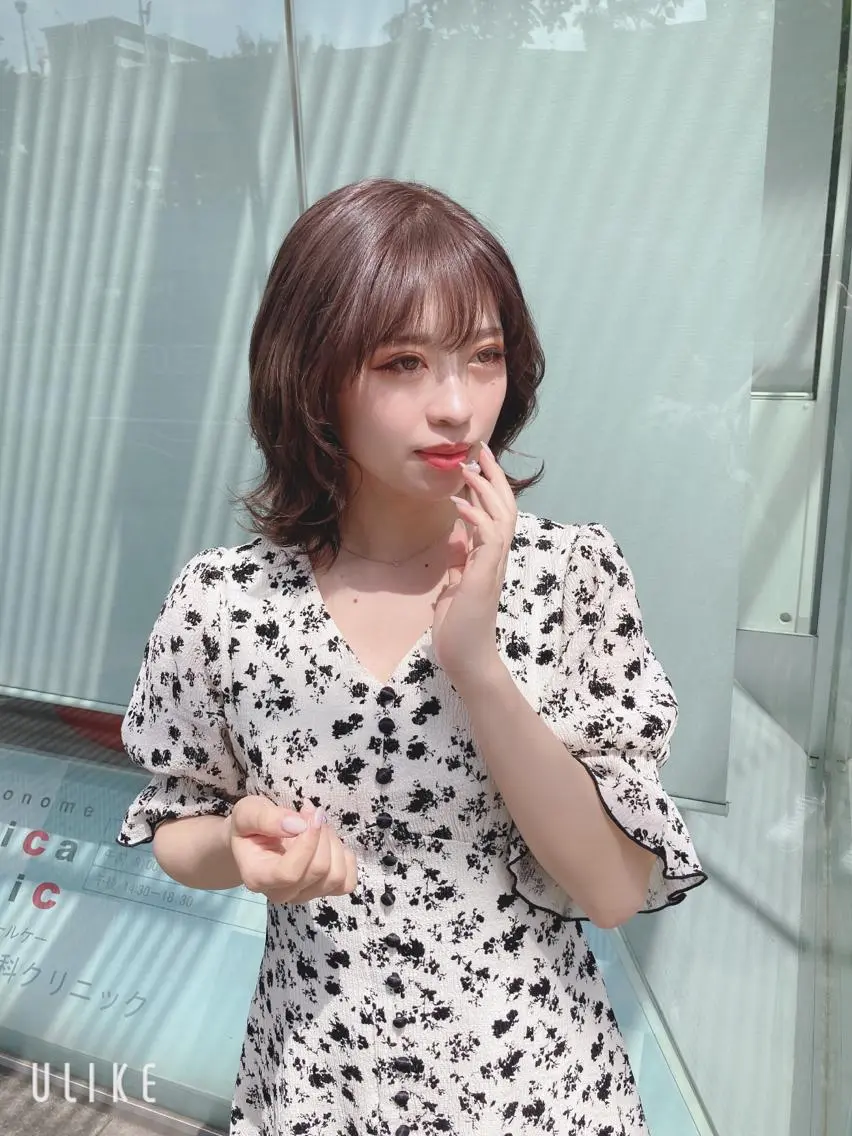 ミディアム カラー ブラウンカラー 🌟東銀座マンツーマ ン🌟タカナシのヘアスタイル