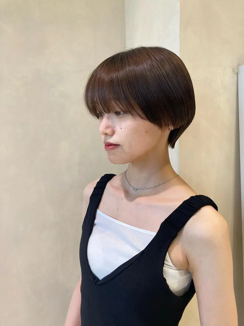 ショート ショートヘア MURANAKA RYOのヘアスタイル