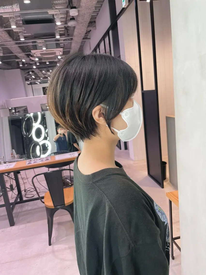 ショート 箕浦 詢平のヘアスタイル