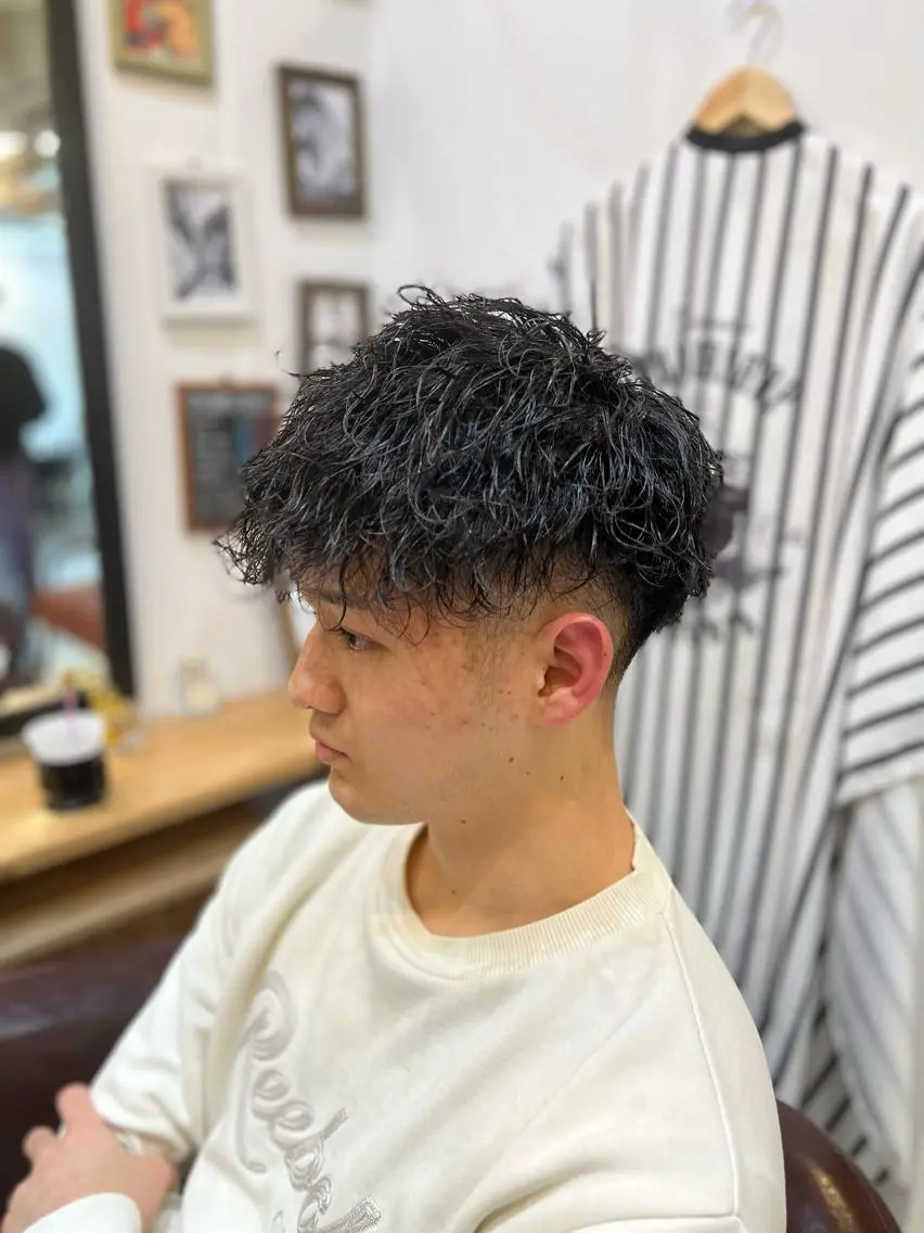 パーマ カット パーマ トリートメント Naya Takumaのヘアスタイル