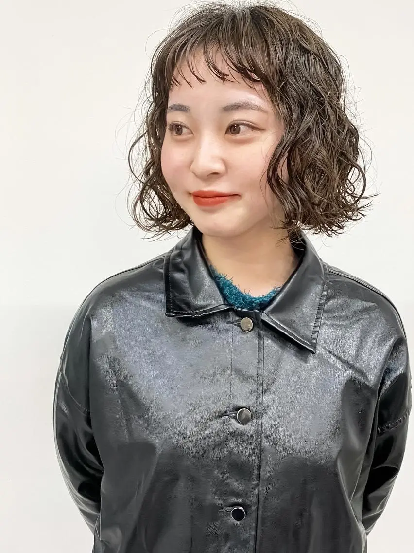 パーマ カット パーマ トリートメント SASAnagano 岩下サードゥのヘアスタイル
