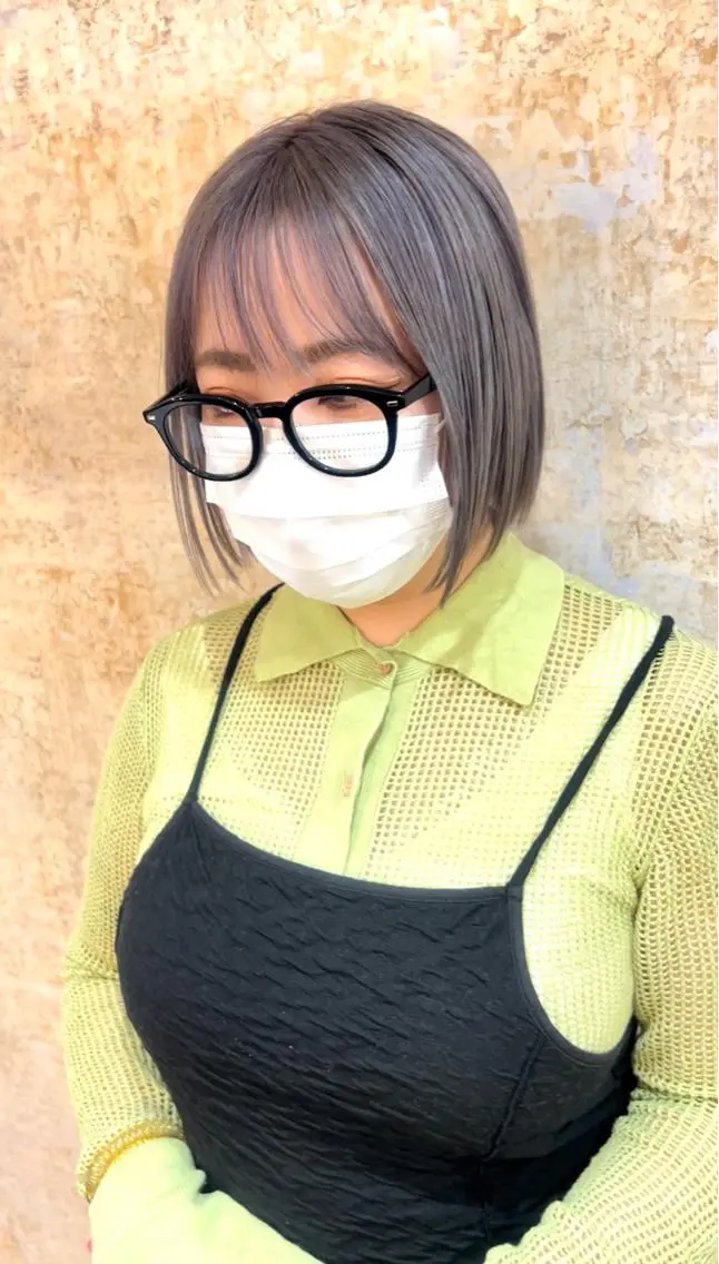 ショート カラー 心斎橋なんば 大野竜輝のヘアスタイル