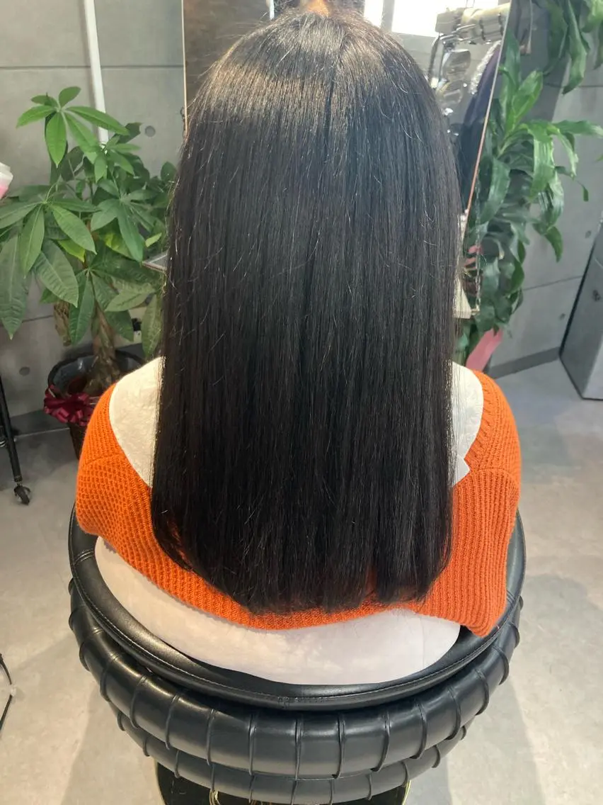 ロング 髪質改善☺︎縮毛矯正 ふじい まりんのヘアスタイル